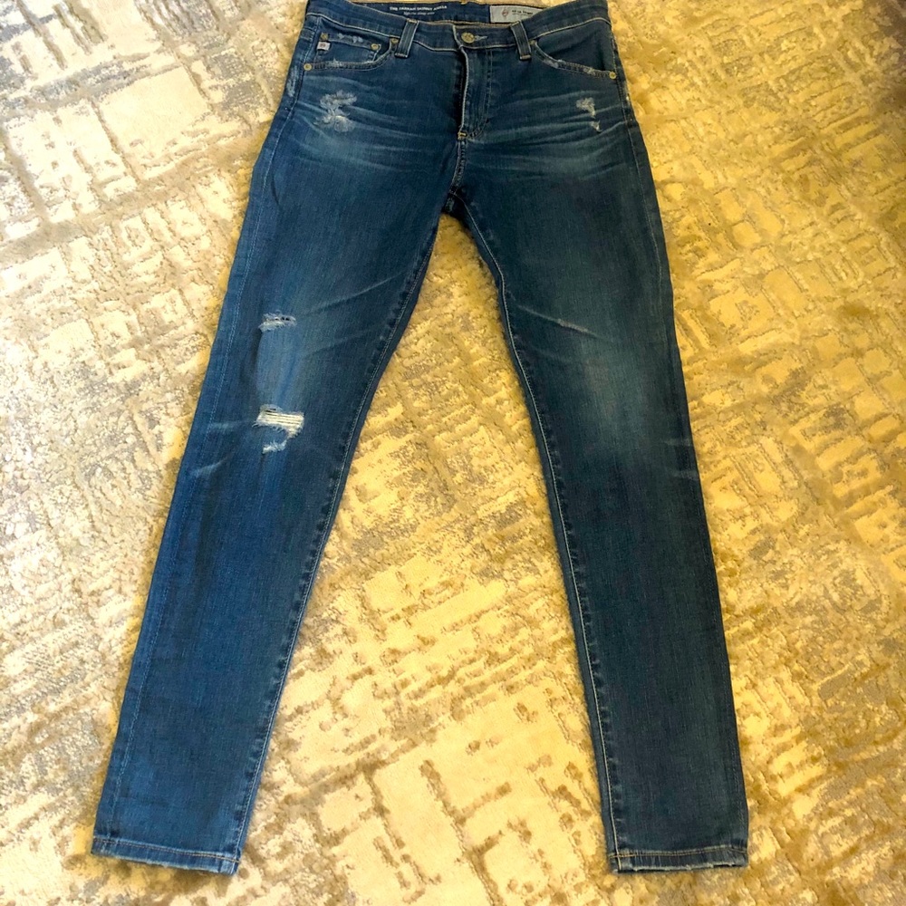 AG Jeans. The Farrah skinny ankle.